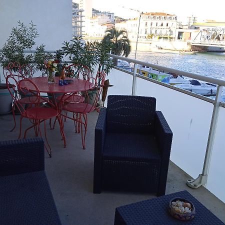 Appartement Cosy Terrasse Vue Quai Canal + Parking Sète Eksteriør billede